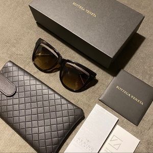Bottega Veneta Havana Sunglasses 🕶🥥 NWT